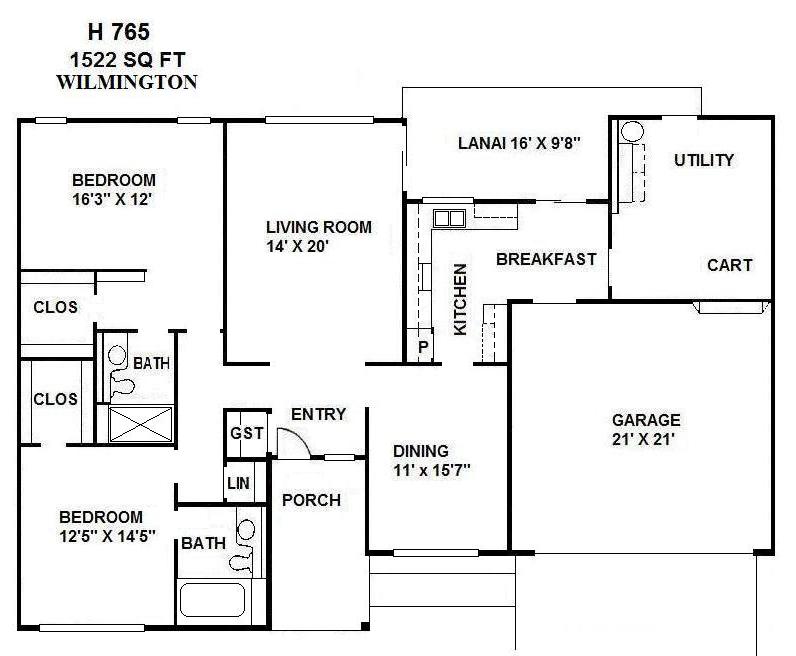 Sun City West Az Home Floor Plans Floorplans click